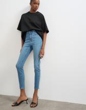 Topshop Jamie high rise skinny jean in vintage blue