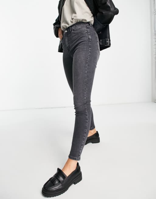 Topshop - Jamie - Jean - Noir délavé , 3 de 4