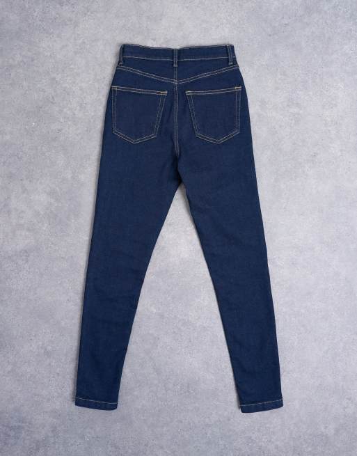 Topshop - Jamie - Jean skinny à taille haute - Brut, 7 de 7