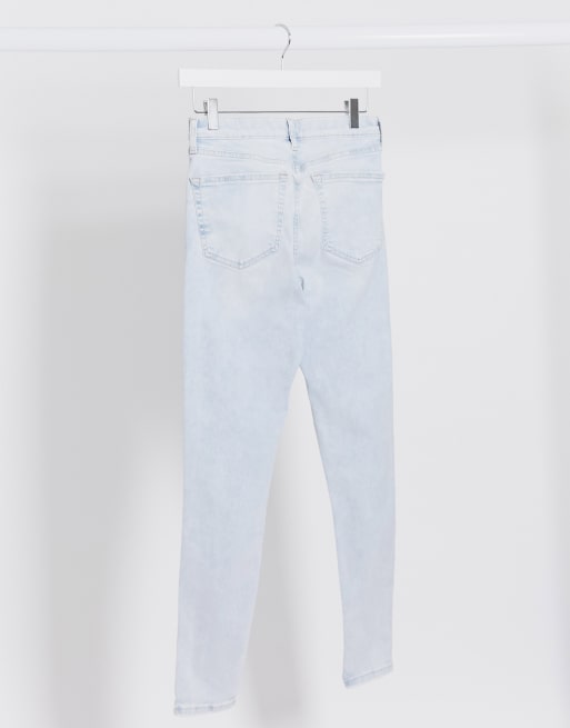 Topshop - Jamie - Jeans con doppi strappi sulle ginocchia super candeggiati , 2 di 4