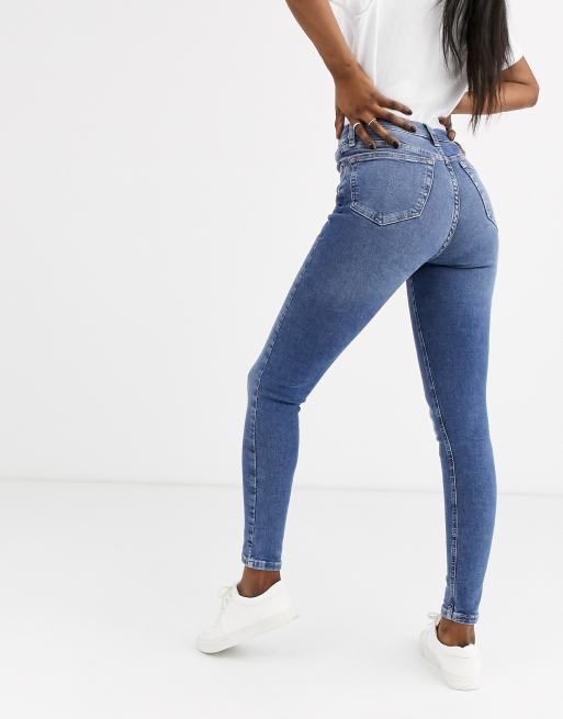 High rise sales jeans topshop