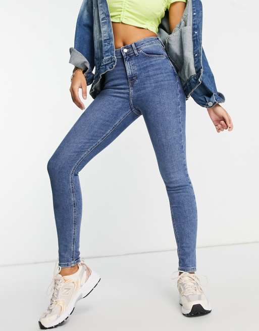 Topshop skinny jeans high 2024 waist