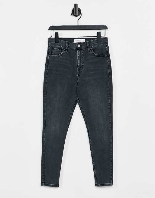 Topshop Jamie jeans in washed black | ASOS