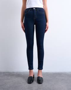 Jamie skinny high rise jean in rinse