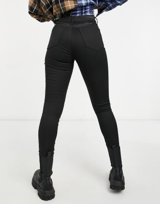 black coated jamie jeans