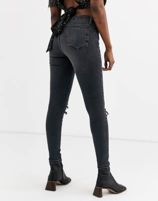 topshop knee ripped jeans