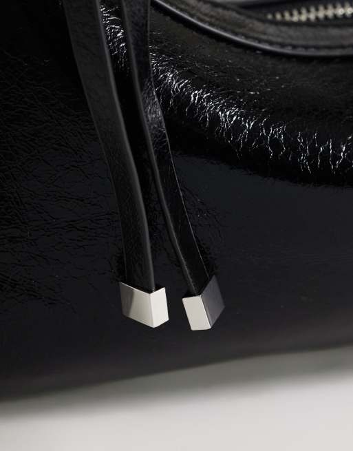Topshop – Jaye – Schultertasche in Schwarz, 2 von 4
