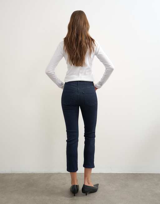 Topshop jean capri 3/4 en denim brut, 3 de 5