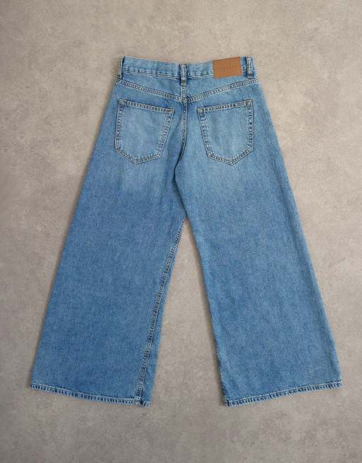 Topshop - Jean court large et léger - Délavé, 8 de 8