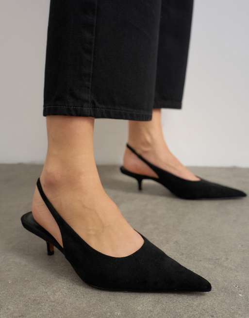 Topshop jean crop Awkward taille mi-haute noir, 4 de 5