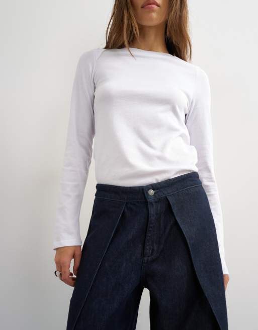 Topshop jean portefeuille devant indigo, 5 de 5