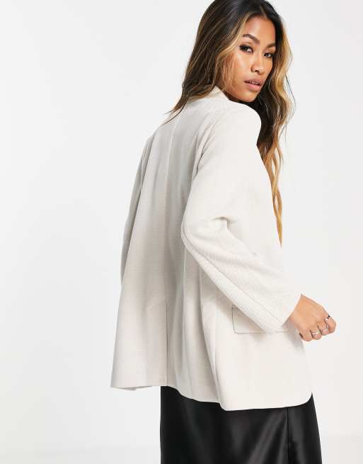 Long jersey clearance blazer