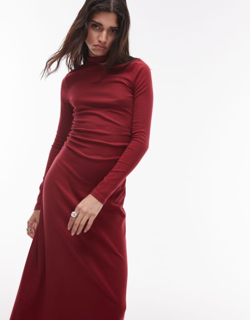 jersey dress plus size Karen Kane Women's Plus Size 3/4 Sleeve Zip-Up Travel Dress, 2X main image 0