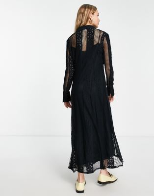 Kade lace jersey store maxi dress