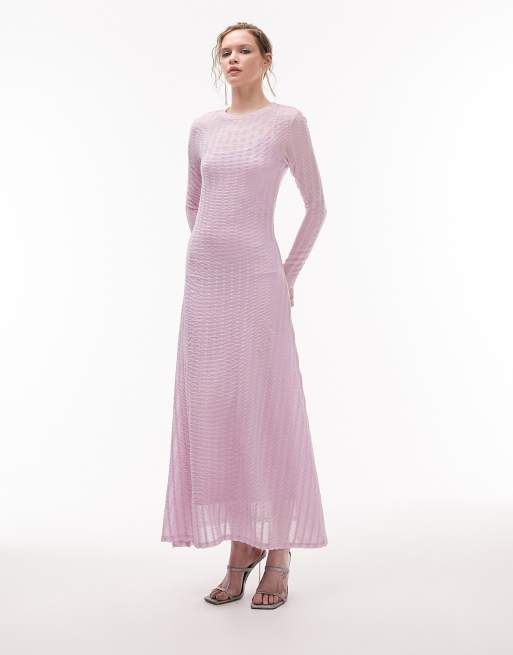 Long sleeve jersey knit hotsell maxi dress