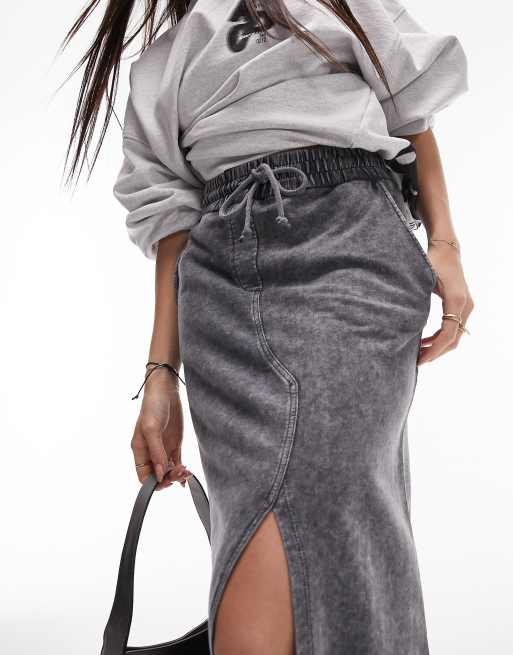 Drawstring jogger clearance skirt