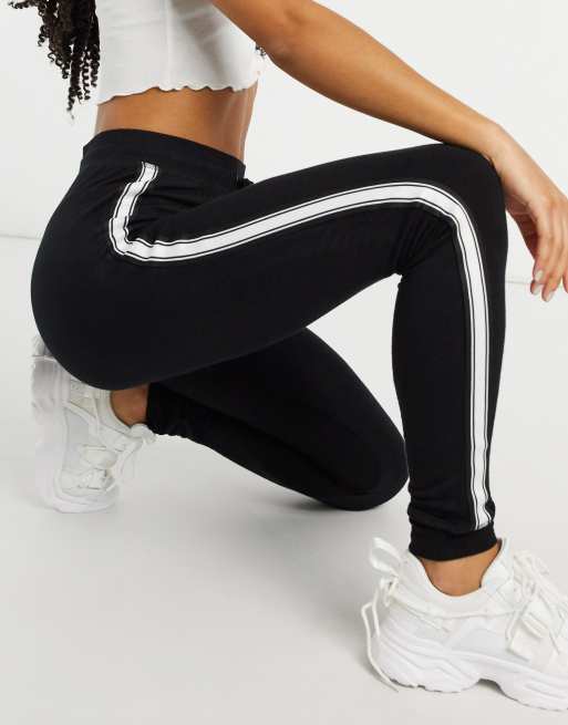 Ellesse flared joggers with side stripe taping, ASOS