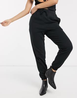 asos black joggers