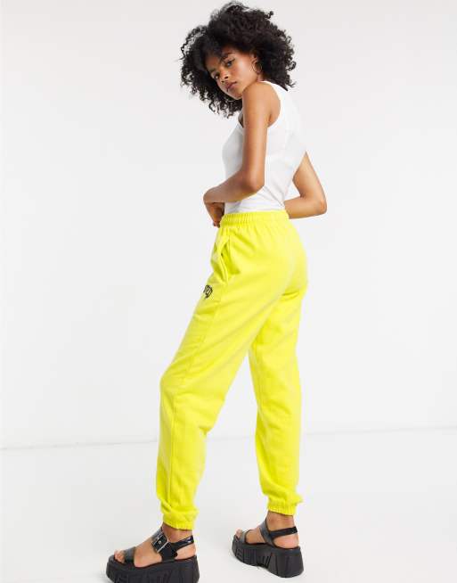 Topshop 2024 yellow joggers