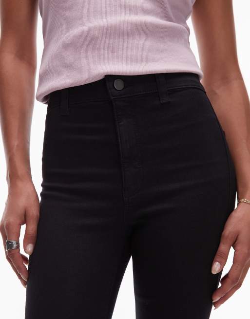Topshop – Joni – Czarne obcisłe jeansy z podwyższonym stanem, 5 z 5