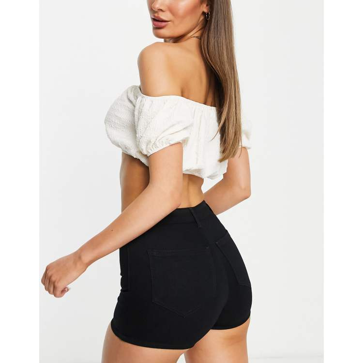 Black store joni shorts