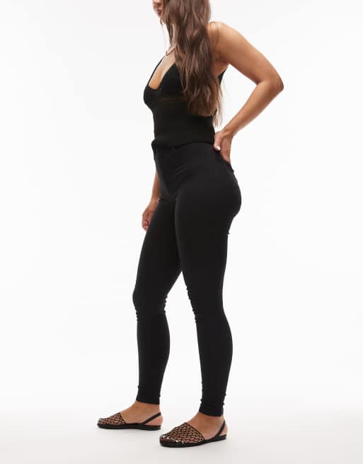 Topshop - Joni - Hourglass skinny jeans met hoge taille in vintage zwart, 3 van 5