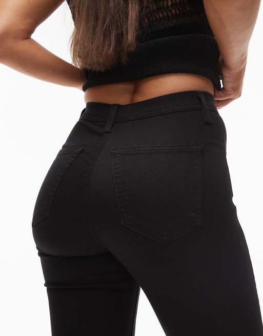 Topshop - Joni - Hourglass skinny jeans met hoge taille in vintage zwart, 4 van 5