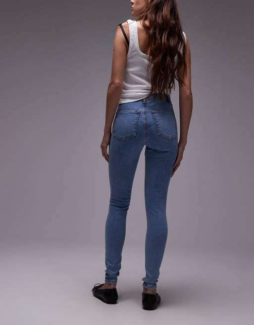 Topshop - Joni - Jean super skinny délavé à taille haute, 3 de 5