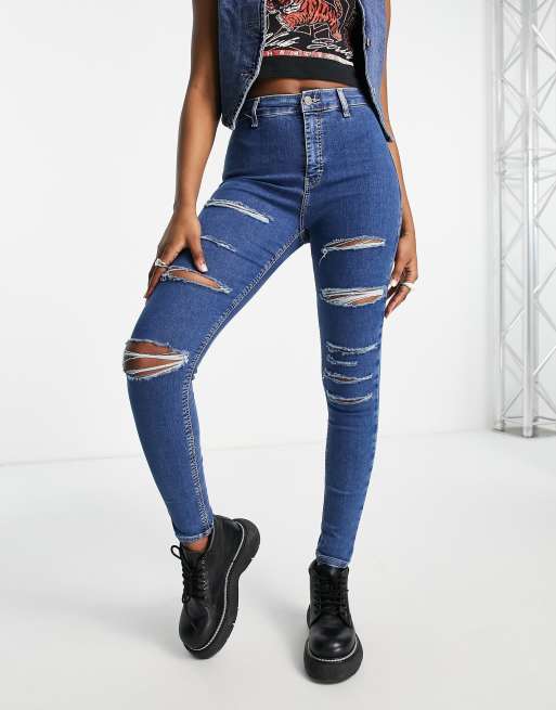 Topshop Tall Rip Joni Jeans, Calling All Tall Girls! We Found 9 Jeans That  Will Finally Fit You Just Right