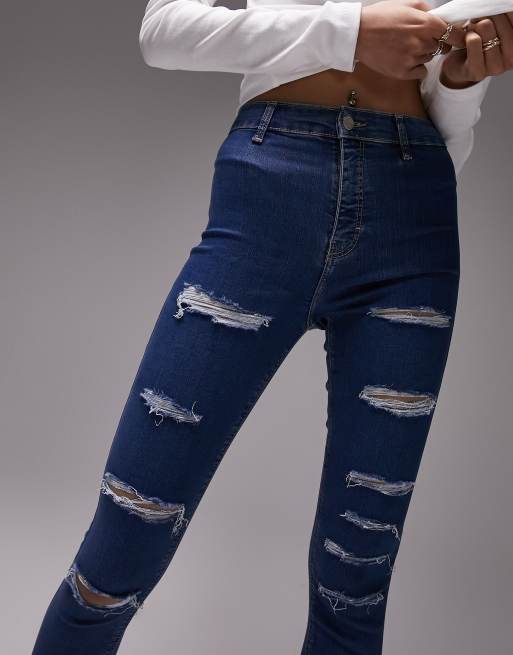 Blue ripped joni store jeans