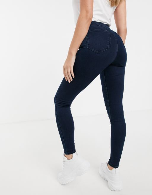 Topshop – Joni – Skinny jeans i mörk tvätt, 2 av 4