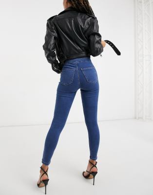 topshop grey joni jeans
