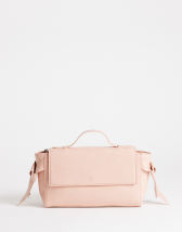 Topshop Josie grab knot detail grab bag in pink