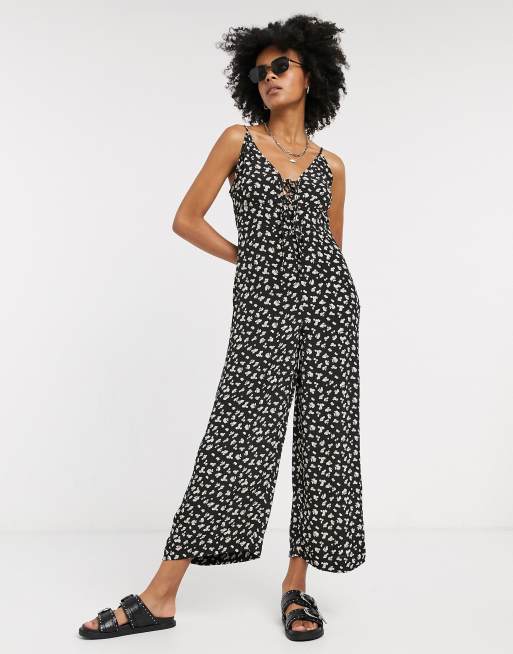 Topshop store floral jumpsuit