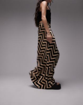Topshop Jupe plissée - black/noir - (Seconde main