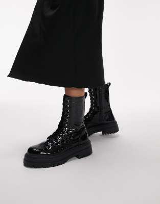 The kooples lace up hot sale boots