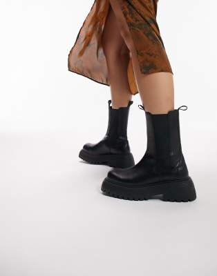 Topshop brown clearance boots