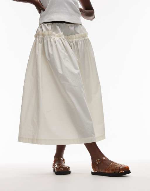 Topshop - Kelly - Sandales en plastique - Beige, 2 de 4