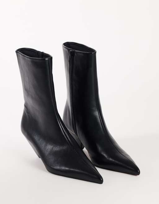 Topshop Kiki bottines à talon cône noires, 2 de 4