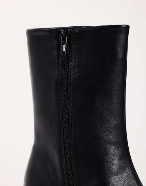 Topshop Kiki bottines à talon cône noires, 3 de 4