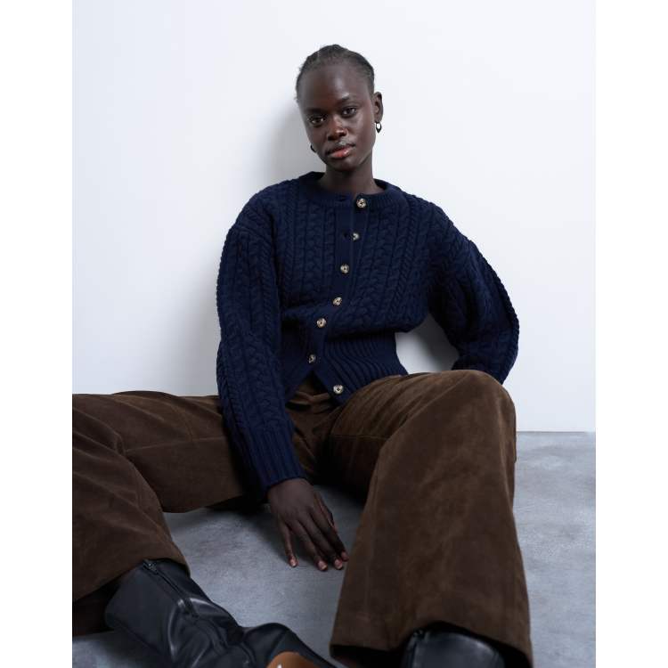 トップス Bibiy. ANGELIQUE KNIT navy BIBIY. MADE | ANGELIQUE KNIT NAVY｜Bibiy.