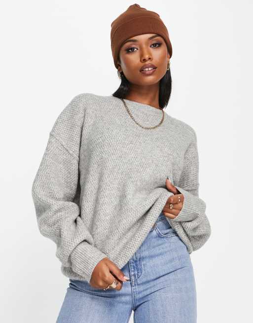 Topshop 2025 grey sweatshirt