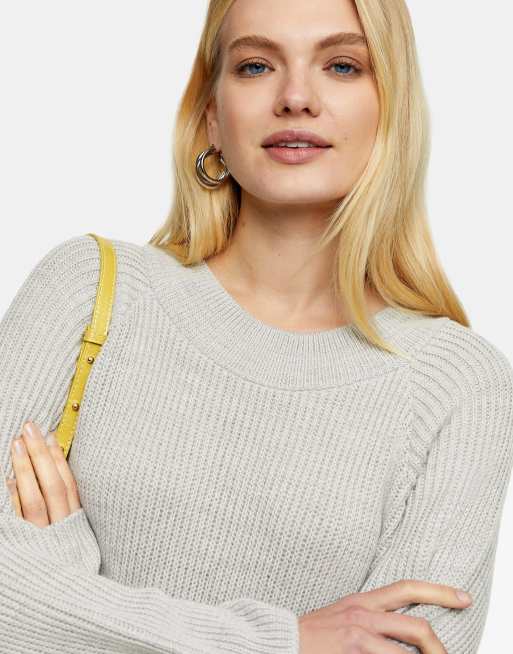 slim fit dress slacks Women's Tanya Off The Shoulder Sweater Maxi Dress in Heather Grey main image 0