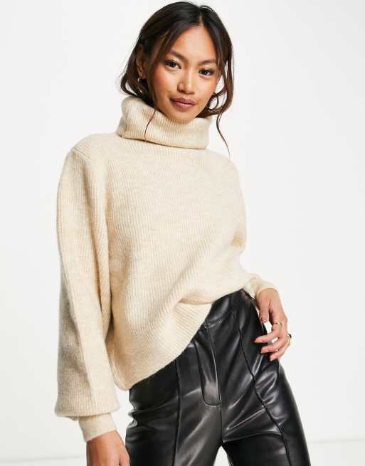 Topshop high 2025 neck jumper