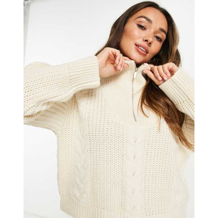 トップス andmary Kitty cable knit tops Ivory Kitty cable knit tops ivory andmary - メルカリ