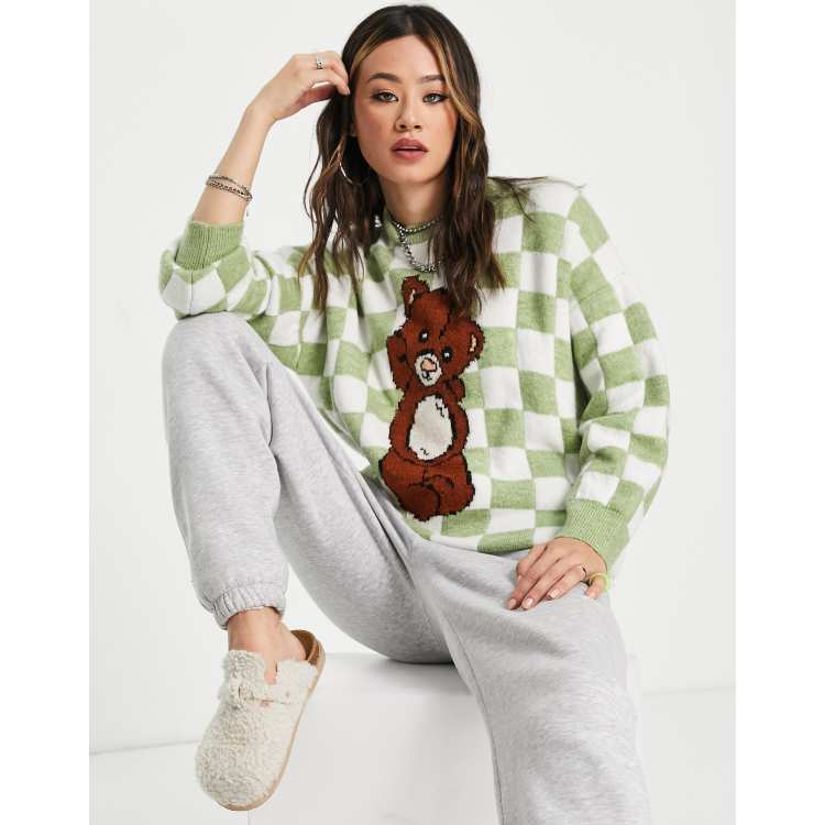 Topshop teddy bear jumper new arrivals