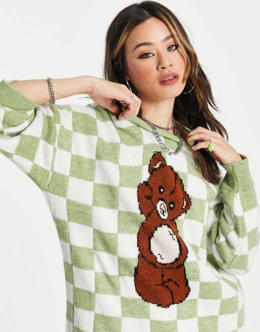 Topshop teddy on sale bear jumper