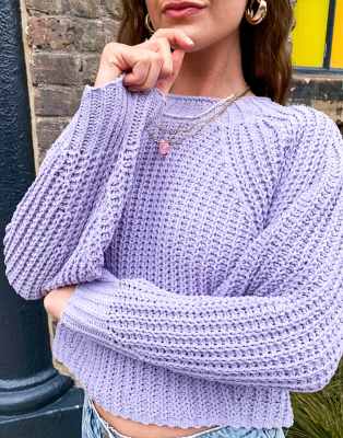 topshop purple jumper