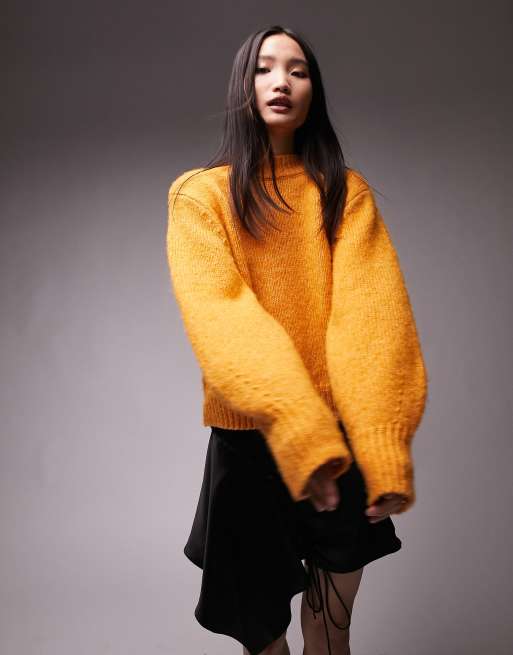 Topshop 2025 orange jumper