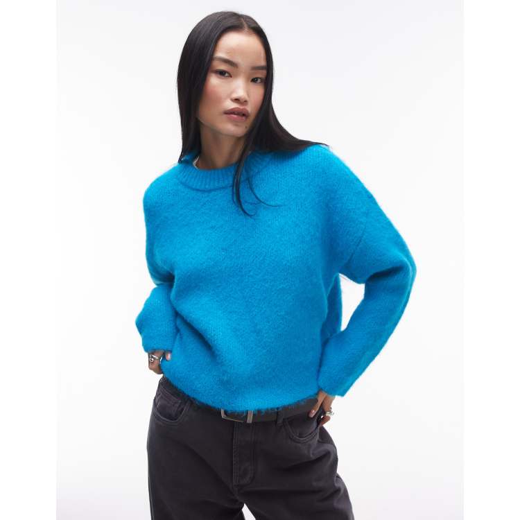 トップス Fluffy Sweater 205973402-1-brightblue?$n_750w